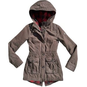 Hollister Brown Winter Coat